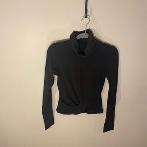 Lululemon Nulu cross front turtleneck